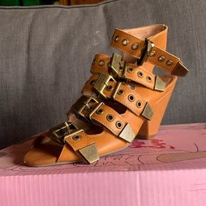 Jeffrey Campbell buckle sandals